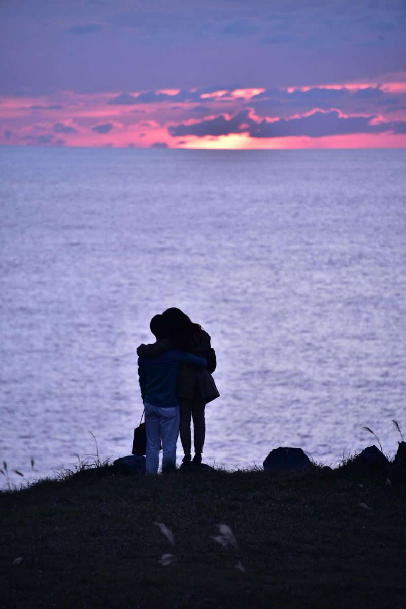 hoàng hôn mũi Nyudozaki